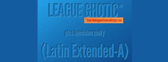 League Gothic Extended Italic (tt)