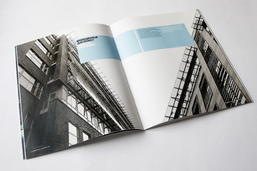 Design brochures imprimées