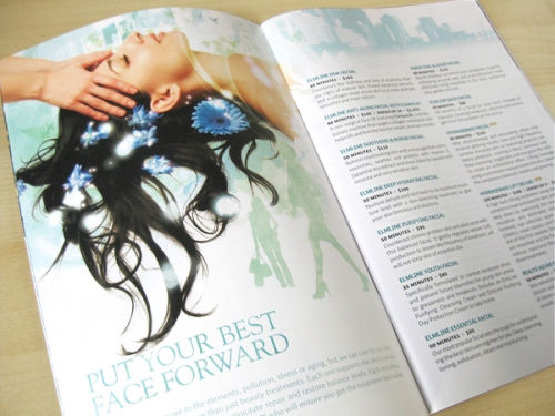 Design brochures imprimées