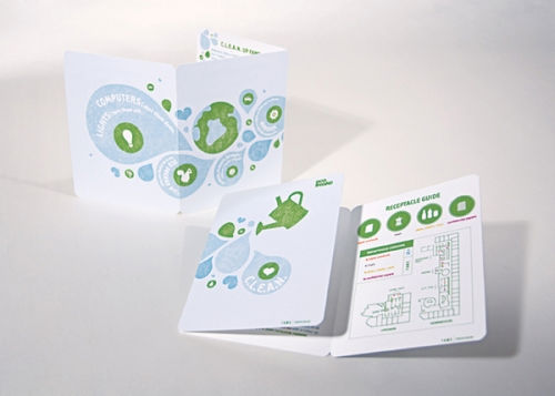Design brochures imprimées
