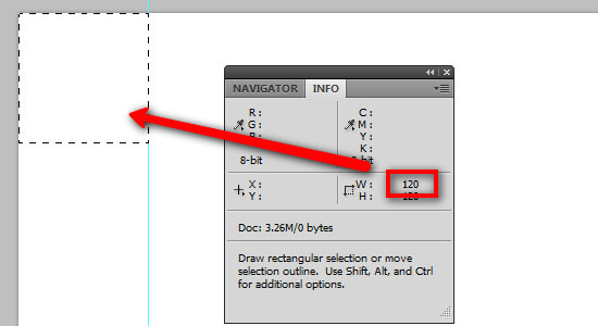Préparez votre document Photoshop