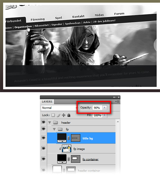 Créer titre et description