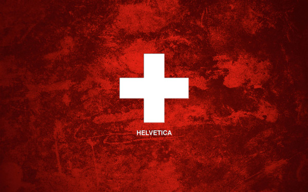 Helvetica Grunge by Oliver Wilke