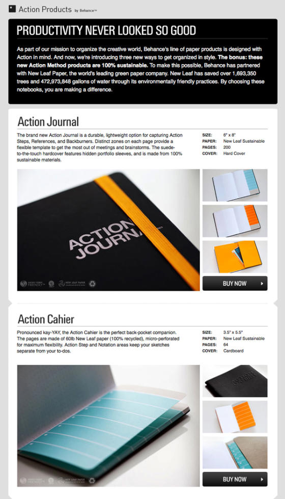 action products - Inspiration pour Infolettre