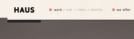 menu web