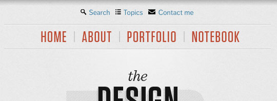 menu web