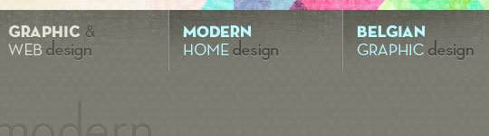 menu web