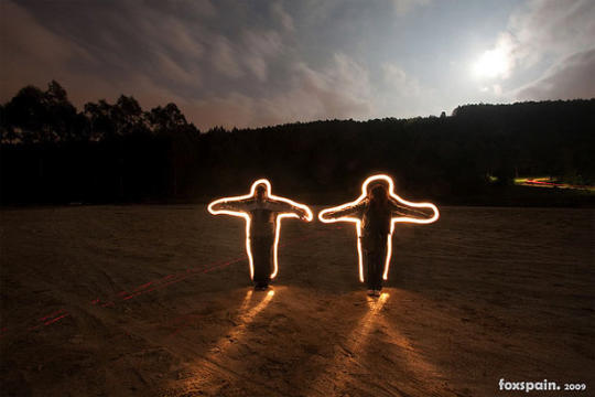 Light painting ou peinture de lumière - 4