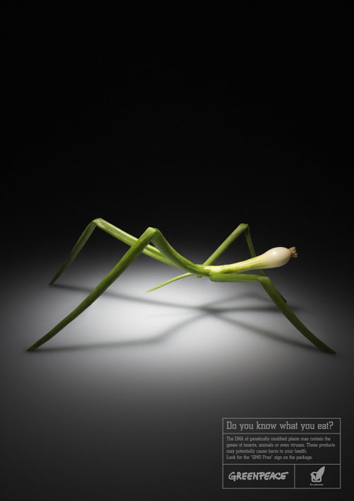 Pub originale pour Greenpeace