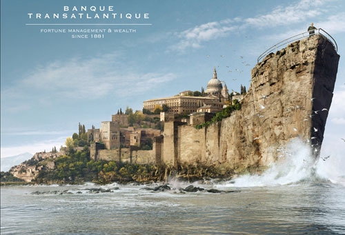 Banque Transatlantique — Concept de publicité original