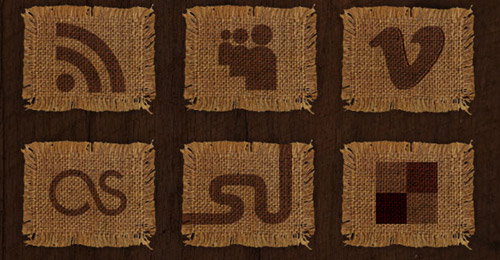 Icônes sociaux Patch