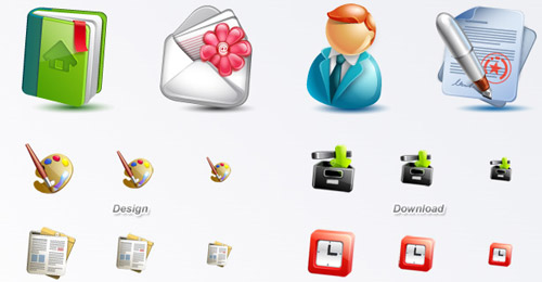Icônes cute pour bloggueurs