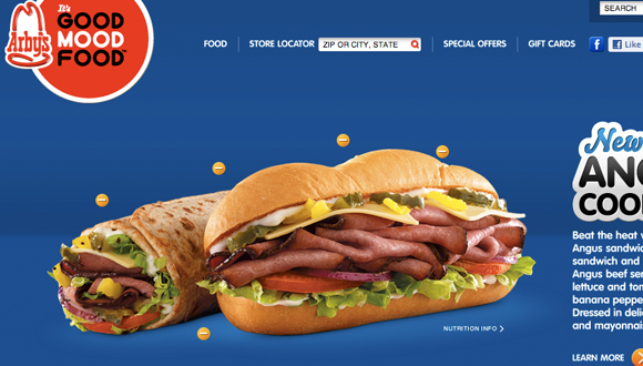 Inspiration site restaurant : Arby’s