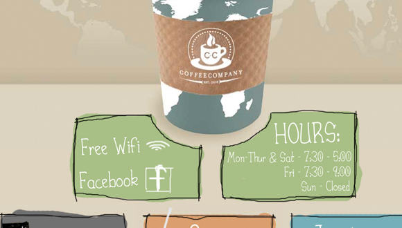 Inspiration site restaurant : C & C Coffee