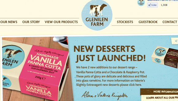 Inspiration site restaurant : Glenilen Farm