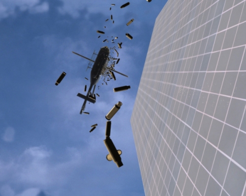 Recréez la scène de l'hélicoptère dans La Matrice (The Matrix)